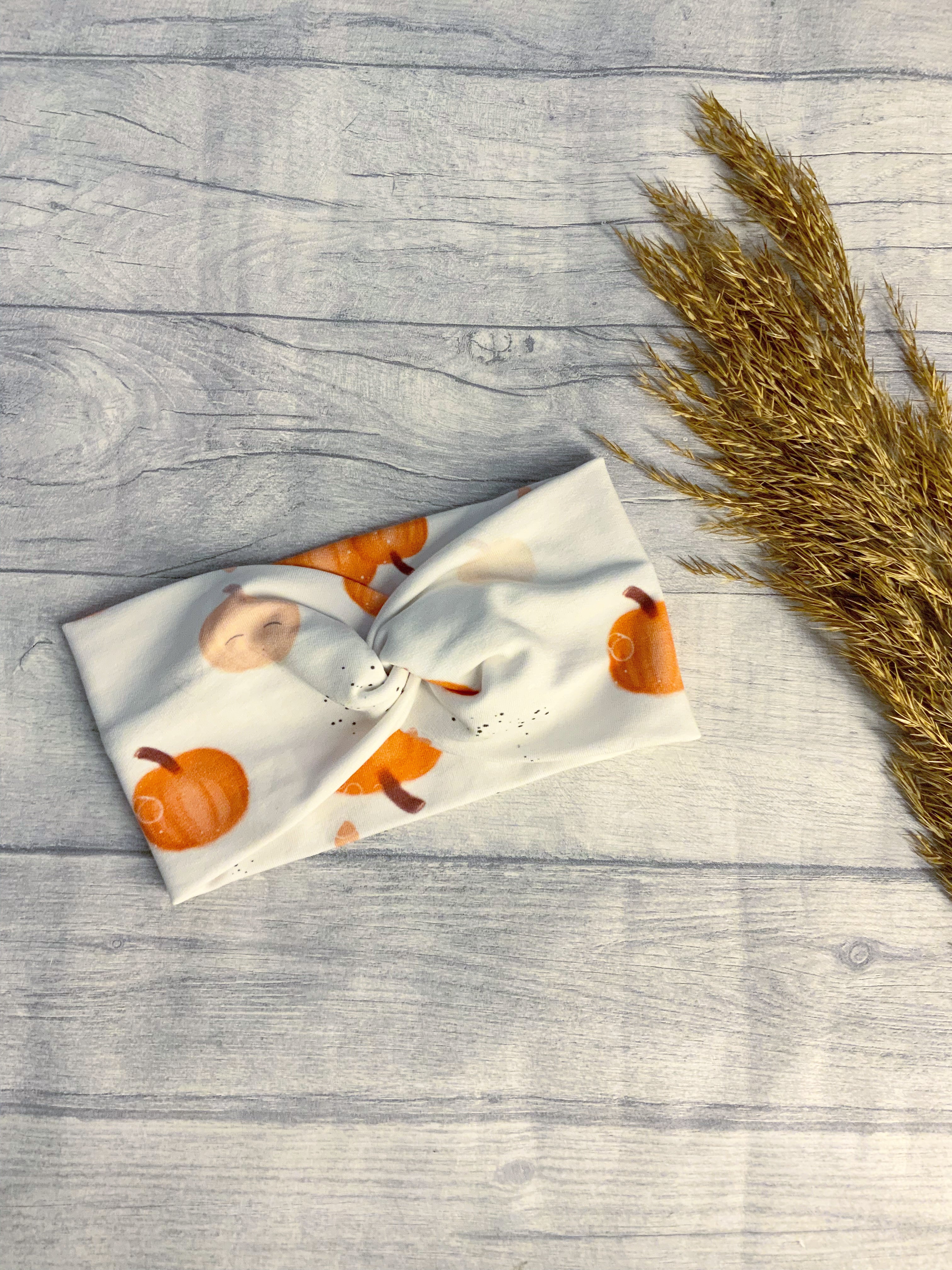 Kürbis Stoff Eigenproduktion Halloween